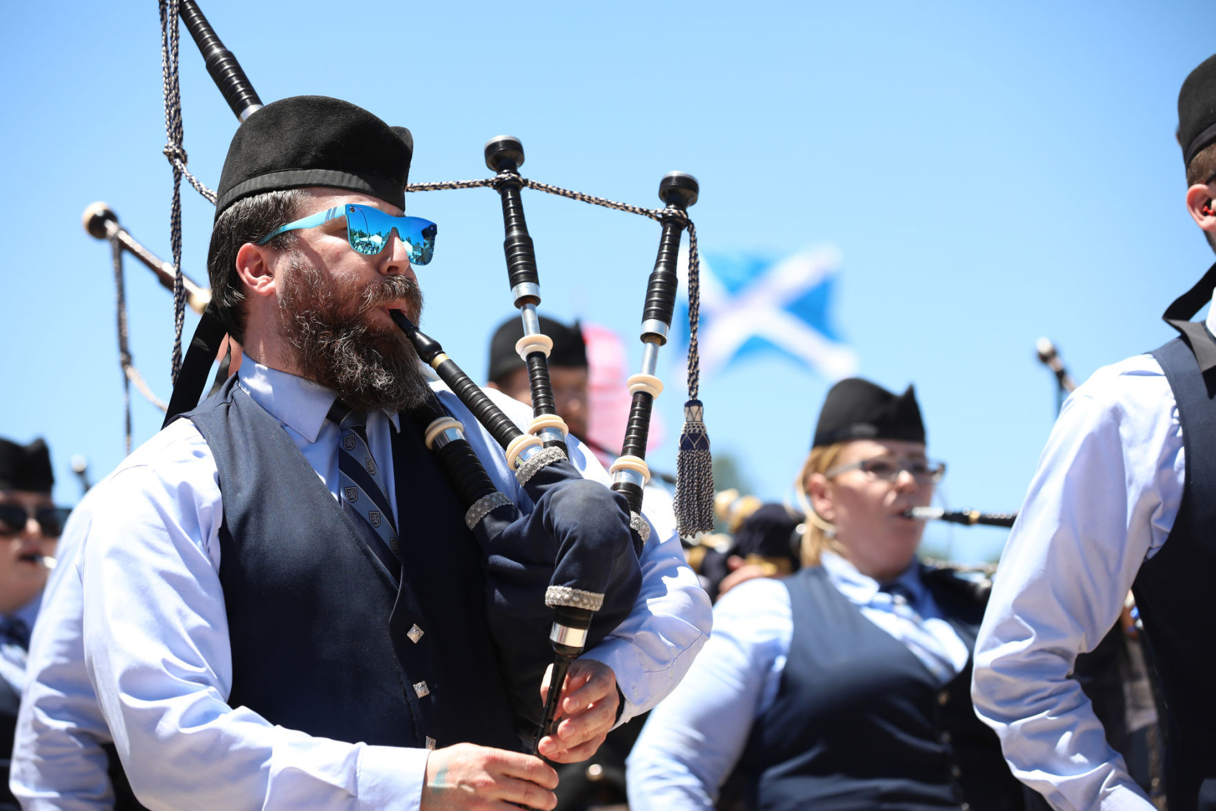 A Performance from the Pipe Major